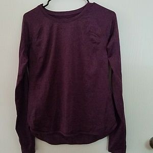 PRICE DROP Dark purple sweat wicking long sleeve